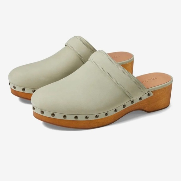 Madewell The Cecily Clog in Nubuck Forgotten Landscape Size 8.5 NEW - Picture 1 of 9